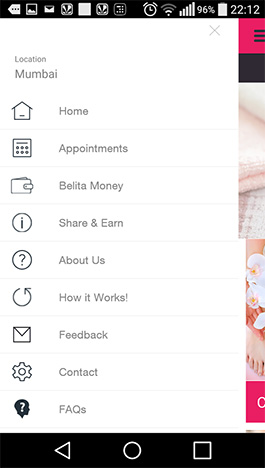 on-demand beauty application