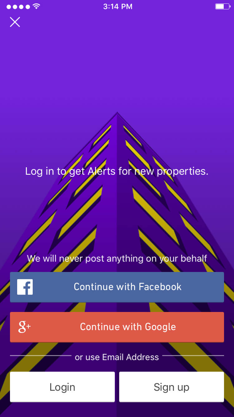 Real Estate Search Mobile App