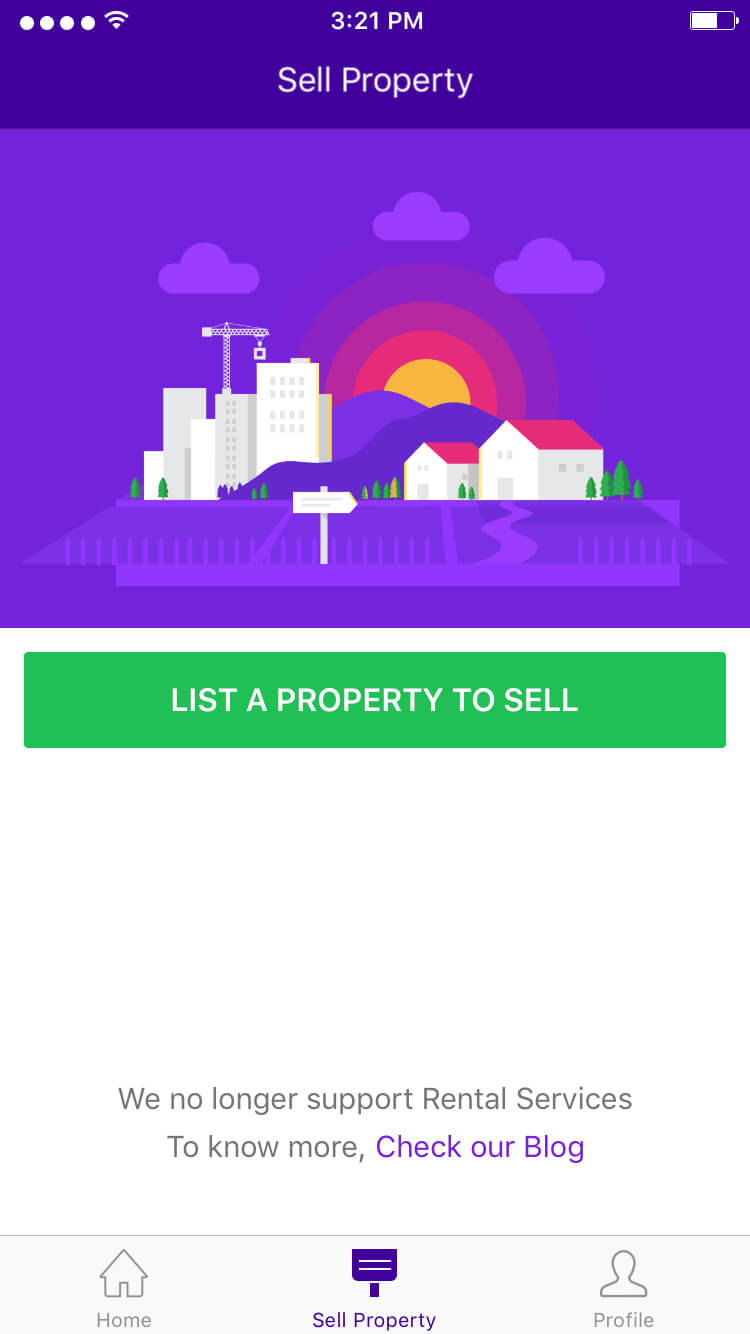 GPS enambled Real Estate Mobile Application